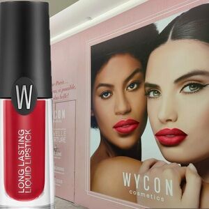 Wycon Cosmetics Long Lasting Liquid Lipstick #17 Red Geranium NIP